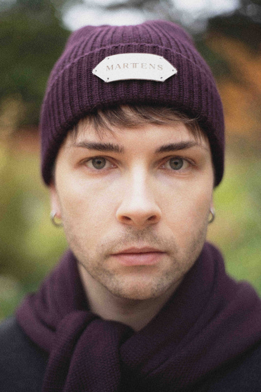 Bootsmann Beanie - violett