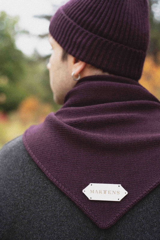 Matrosen Dreieckstuch - violett